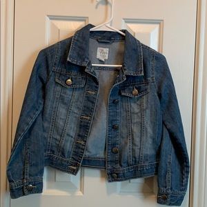 Children’s Place Girls Jean Jacket Size L (10/12)